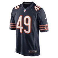 Maillot de joueur des Chicago Bears Nike Tremaine Edmunds pour homme, bleu marine