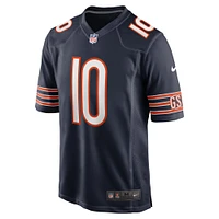 Maillot de match Nike Tyler Scott bleu marine des Chicago Bears pour homme