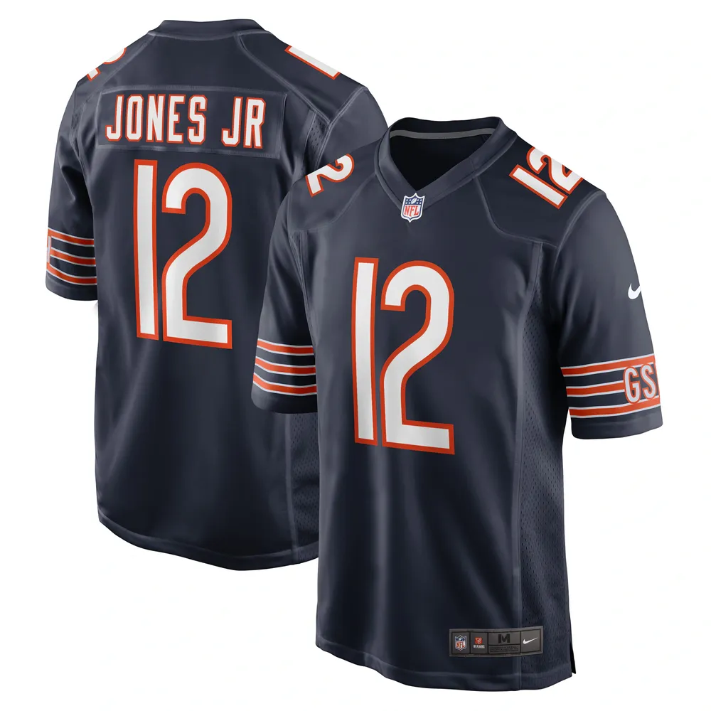 Lids Velus Jones Jr. Chicago Bears Nike Game Player Jersey - Navy