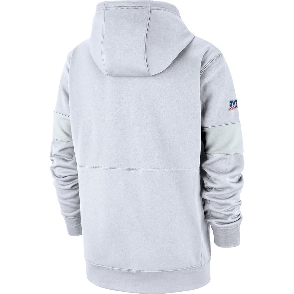 Mens Chicago Bears Hoodie Sideline Logo Performance Pullover