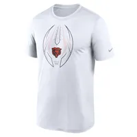 Chicago Bears Nike Icon Legend Performance T-Shirt - White