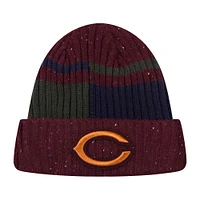 Men's Pro Standard Burgundy Chicago Bears Speckled Cuffed Knit Hat