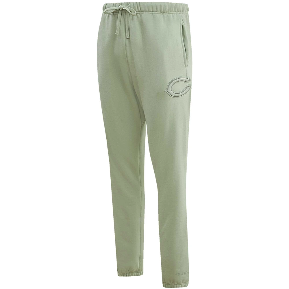 Men's Pro Standard Light Green Chicago Bears Neutral Fleece Sweatpants