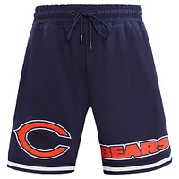 Short en chenille classique Pro Standard bleu marine Chicago Bears pour hommes