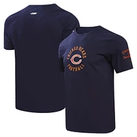 Men's Pro Standard Navy Chicago Bears Hybrid T-Shirt