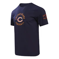 Men's Pro Standard Navy Chicago Bears Hybrid T-Shirt