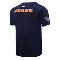 Men's Pro Standard Navy Chicago Bears Retro Striper T-Shirt