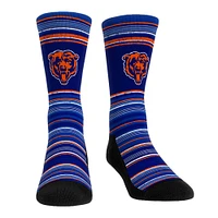 Pack combiné de chaussettes et caleçons boxeurs Rock Em Socks Chicago Bears Primary Crew pour hommes