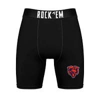 Pack combiné de chaussettes et caleçons boxeurs Rock Em Socks Chicago Bears Primary Crew pour hommes