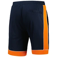 Short de mode préféré des fans Chicago Bears Starter bleu marine/orange pour hommes