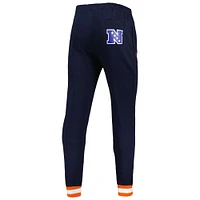 Men's Starter Navy Chicago Bears Blitz Fleece Jogger Pants