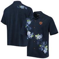 Men's Tommy Bahama Navy Chicago Bears Azule Oasis Button-Up Shirt