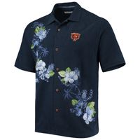 Men's Tommy Bahama Navy Chicago Bears Azule Oasis Button-Up Shirt