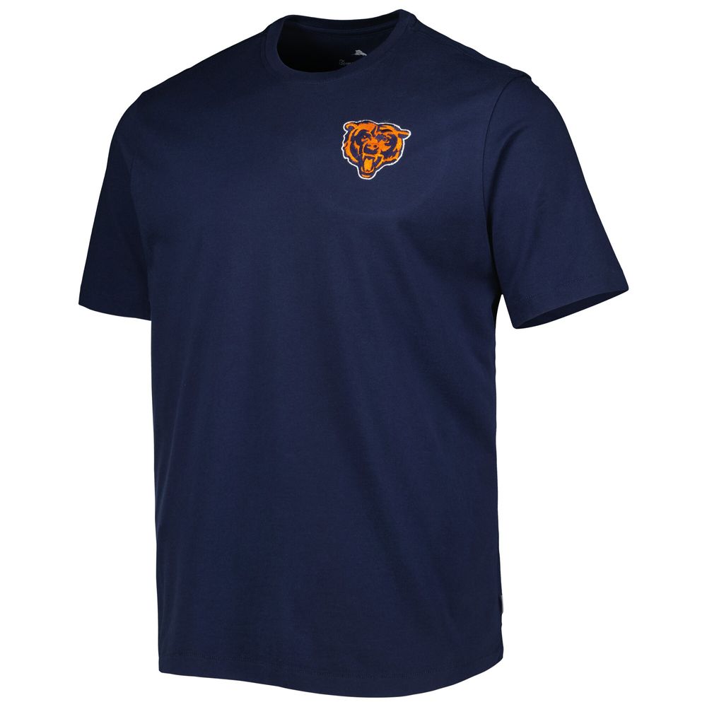 Men's Tommy Bahama Navy Chicago Bears Bali Skyline T-Shirt