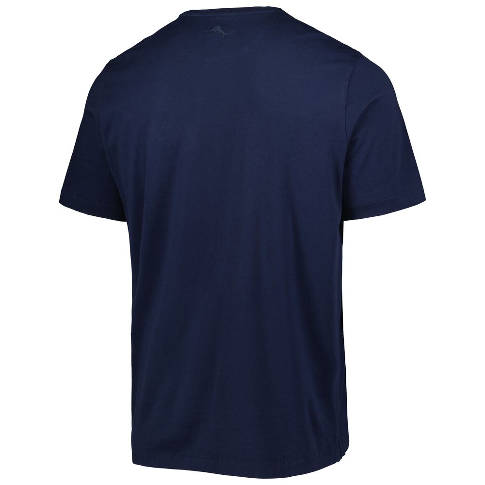 Men's Tommy Bahama Navy Chicago Bears Bali Skyline T-Shirt