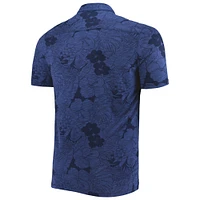 Polo Tommy Bahama Navy Chicago Bears Big & Tall Miramar Blooms pour homme