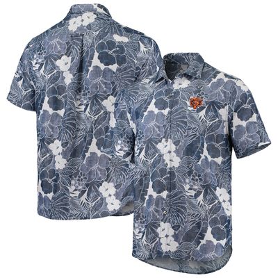 Lids Chicago Bears Tommy Bahama La Playa Luau Button-Up Camp Shirt - Cream