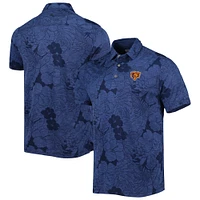 Polo Tommy Bahama bleu marine Chicago Bears Miramar Blooms pour hommes