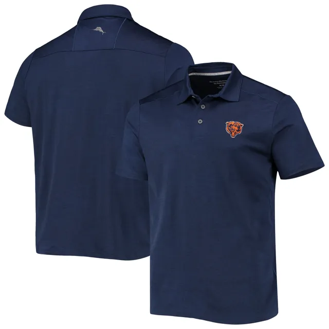 Men's Antigua White Chicago Bears Team Logo Throwback Apex Polo Size: Medium