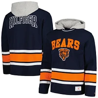 Sweat à capuche tendance Tommy Hilfiger Chicago Bears Ivan pour hommes, bleu marine