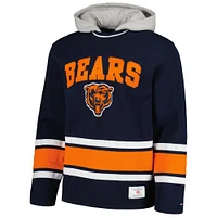 Sweat à capuche tendance Tommy Hilfiger Chicago Bears Ivan pour hommes, bleu marine