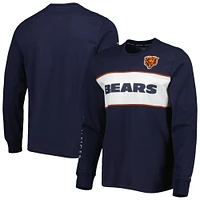 Men's Tommy Hilfiger Navy Chicago Bears Peter Team Long Sleeve T-Shirt