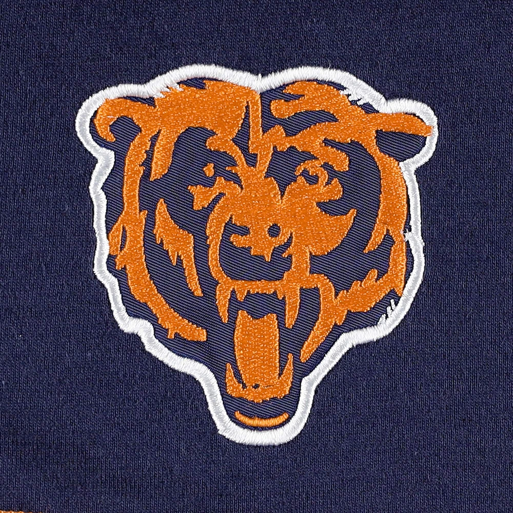 T-shirt à manches longues Tommy Hilfiger Chicago Bears Peter Team bleu marine pour homme