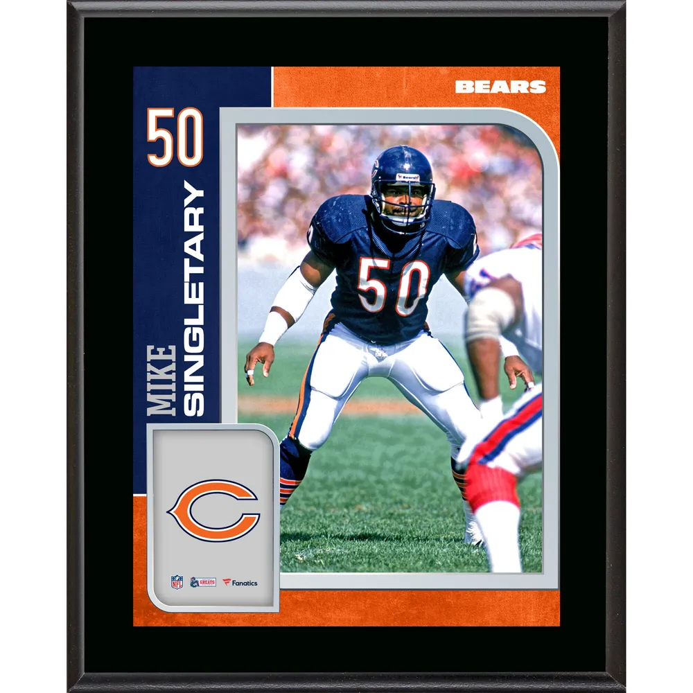 Mike Singletary Autographed and Framed Chicago Bears Jersey