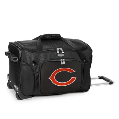 Chicago Bears MOJO 22" 2-Wheeled Duffel Bag - Black