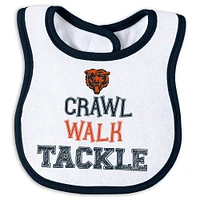 Newborn & Infant WEAR by Erin Andrews Chicago Bears Sleep Play Set