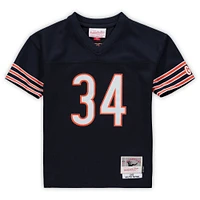 Maillot préscolaire Mitchell & Ness Walter Payton Navy Chicago Bears Retired Legacy