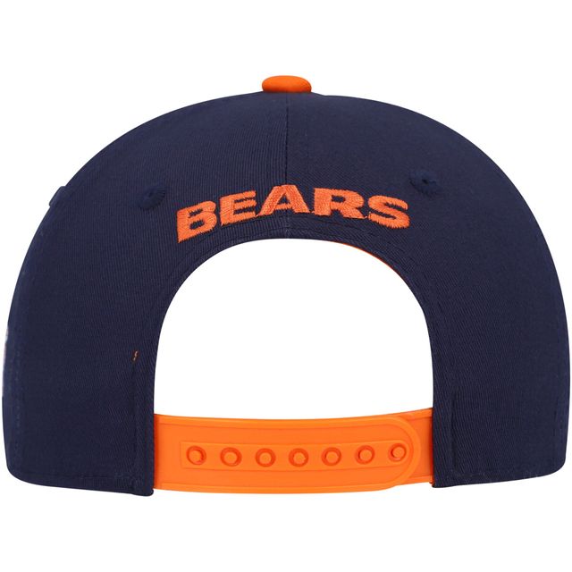 Casquette Snapback Lock Up Chicago Bears bleu marine préscolaire