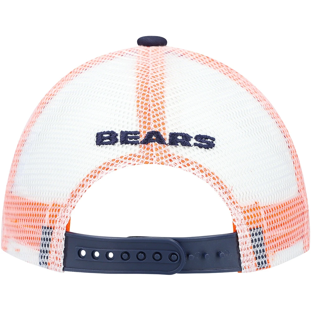 Preschool Navy/White Chicago Bears Core Lockup Mesh Back Snapback Hat