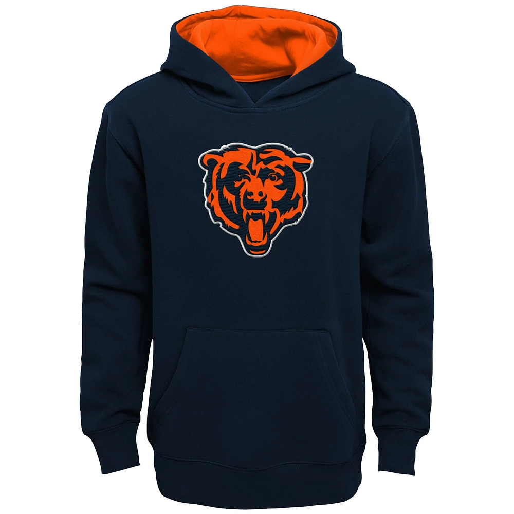 Preschool Navy Chicago Bears Prime Pullover Hoodie