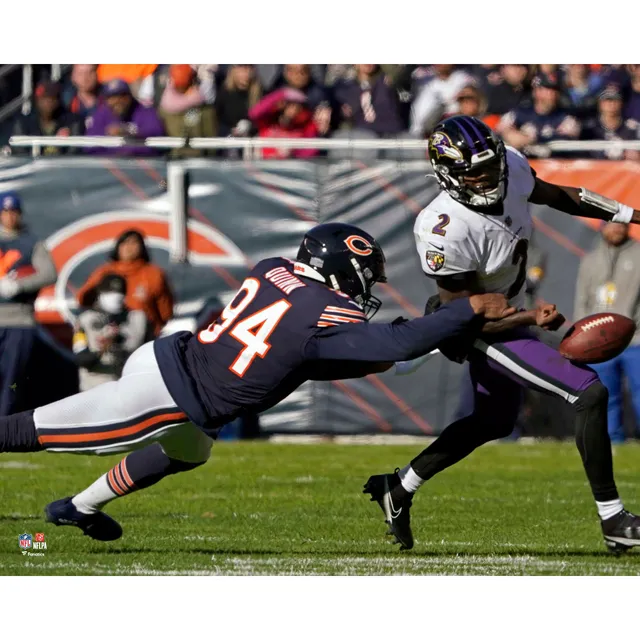 David Montgomery Chicago Bears Unsigned Runs The Ball Photograph