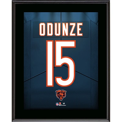Rome Odunze Chicago Bears 10.5" x 13" Jersey Number Sublimated Player Plaque