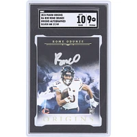 Rome Odunze Chicago Bears Autographié 2024 Panini Origins Silver Ink Origins Autograph #OA-ROD #37/49 SGC Authentifié 9/10 Rookie Card