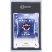 Rome Odunze Chicago Bears Autographié 2024 Panini Origins Silver Ink Origins Autograph #OA-ROD #37/49 SGC Authentifié 9/10 Rookie Card
