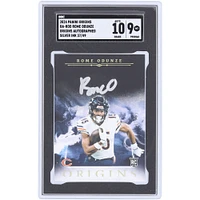 Rome Odunze Chicago Bears Autographié 2024 Panini Origins Silver Ink Origins Autograph #OA-ROD #37/49 SGC Authentifié 9/10 Rookie Card