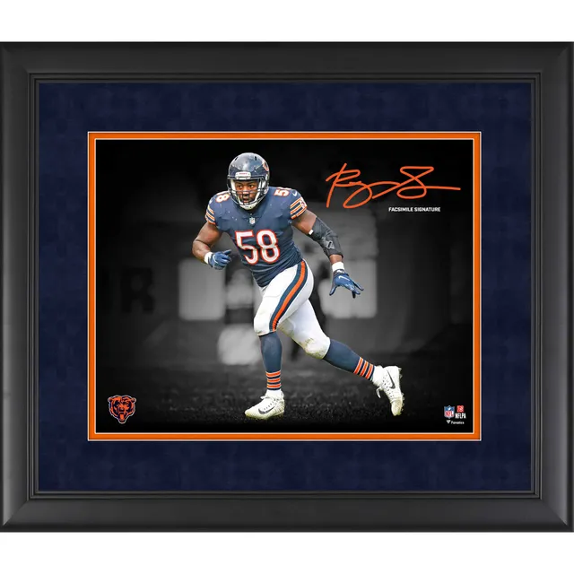 David Montgomery Chicago Bears Fanatics Authentic Facsimile