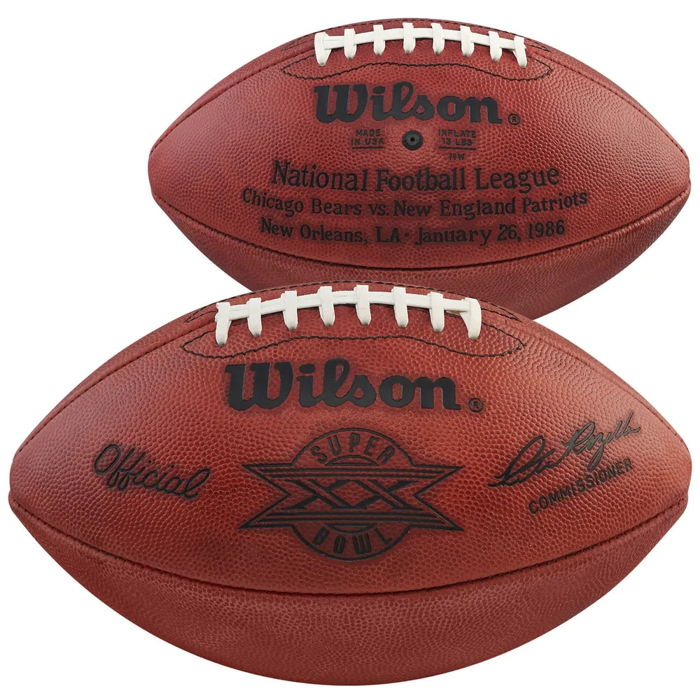 Lids Super Bowl XX Wilson Official Game Football