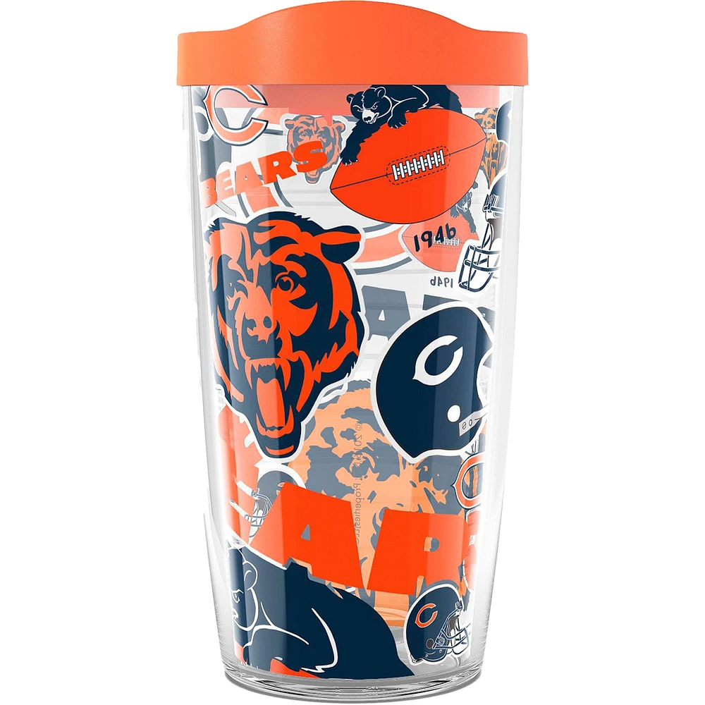 Tervis Chicago Bears 16 oz. Gobelet Allover Classic