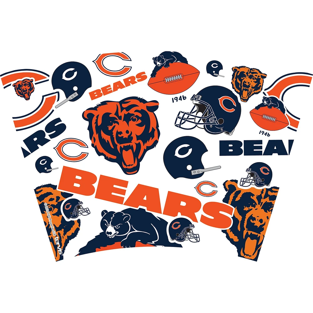 Tervis Chicago Bears NFL Lot de 2 allover et emblème