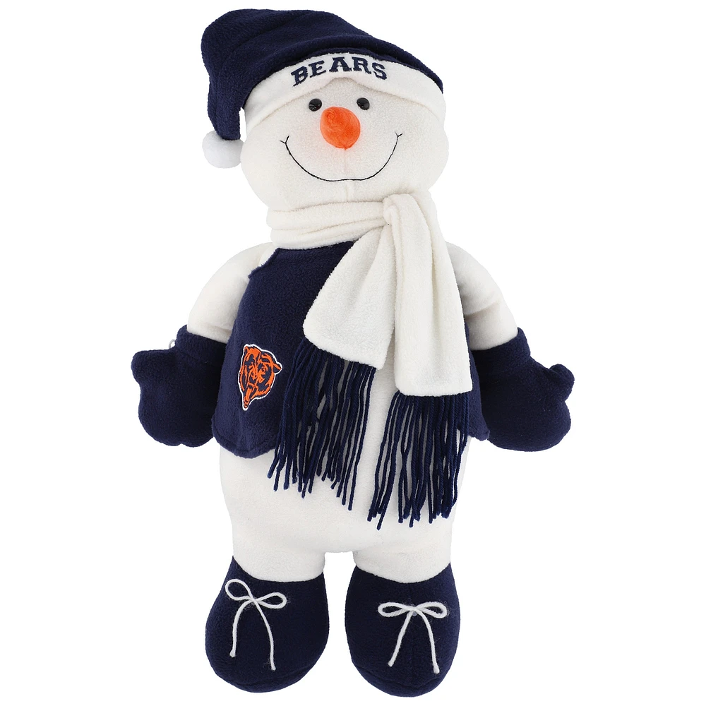 The Memory Company Chicago Bears Mascotte de bonhomme de neige givré 43,2 cm