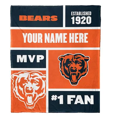 NFL Established Chicago Bears Personalized 50x60 Plush Fleece Blanket