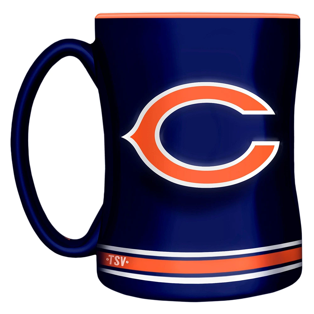 The Sports Vault Chicago Bears - 14oz. Sculpted Mug