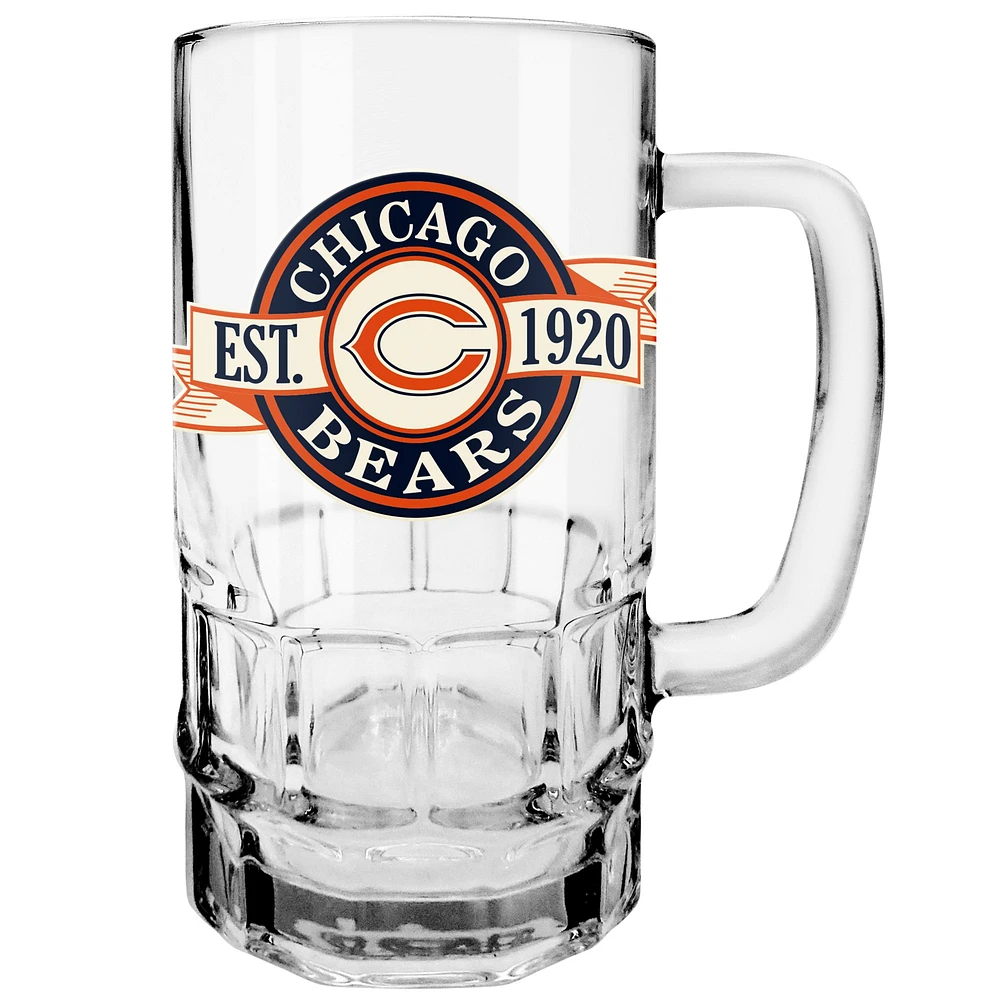 Le Sports Vault Chicago Bears 18 oz. Chope à bière