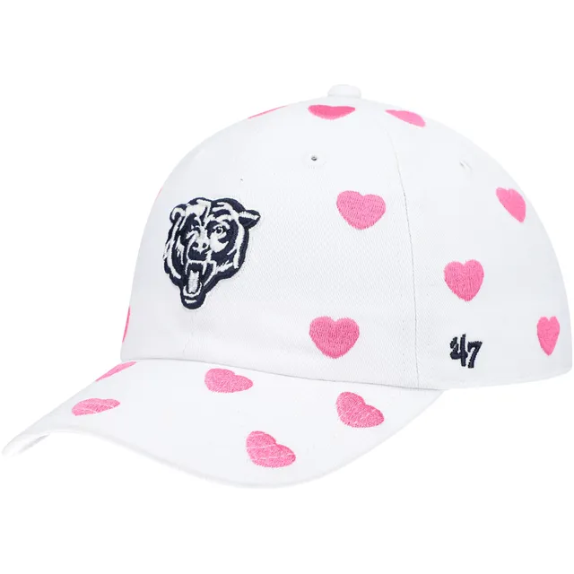 Girls Youth Pink Philadelphia Eagles Structured Adjustable Hat