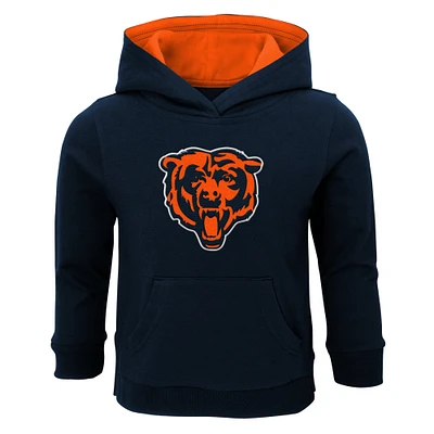 Sweat à capuche bleu marine Chicago Bears Prime pour tout-petit