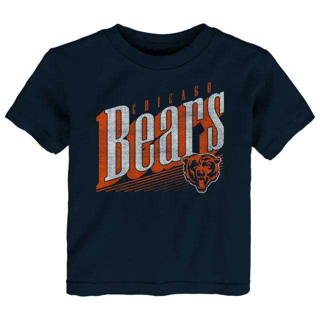 Lids Chicago Bears Fanatics Branded Long and Short Sleeve Two-Pack T-Shirt  - Navy/White